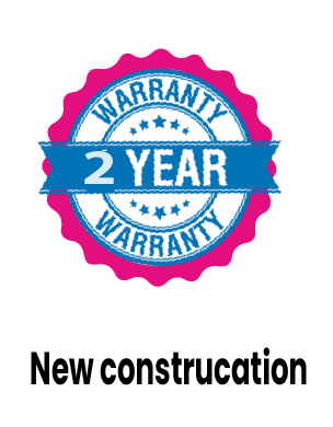 Services waranty for 2 years